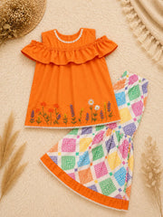 Summer Fields Co-Ord Set - Embroidered