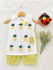 Fruit Embroidered Dress
