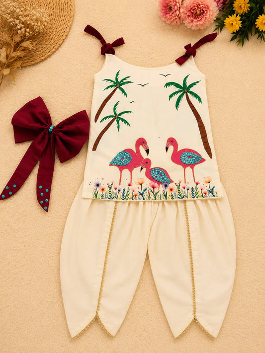 Island Bloom - Hand Painted