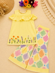 Summer Fields Co-Ord Set - Embroidered